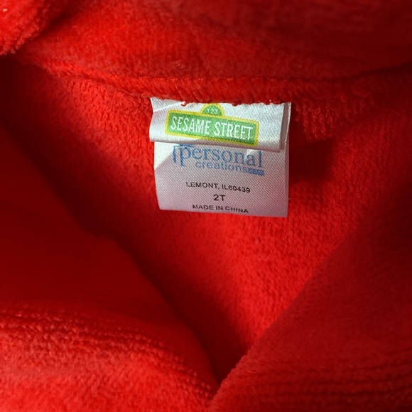 NWOT Elmo Robe w/ Elliot Embroidered name - Picture 4 of 5